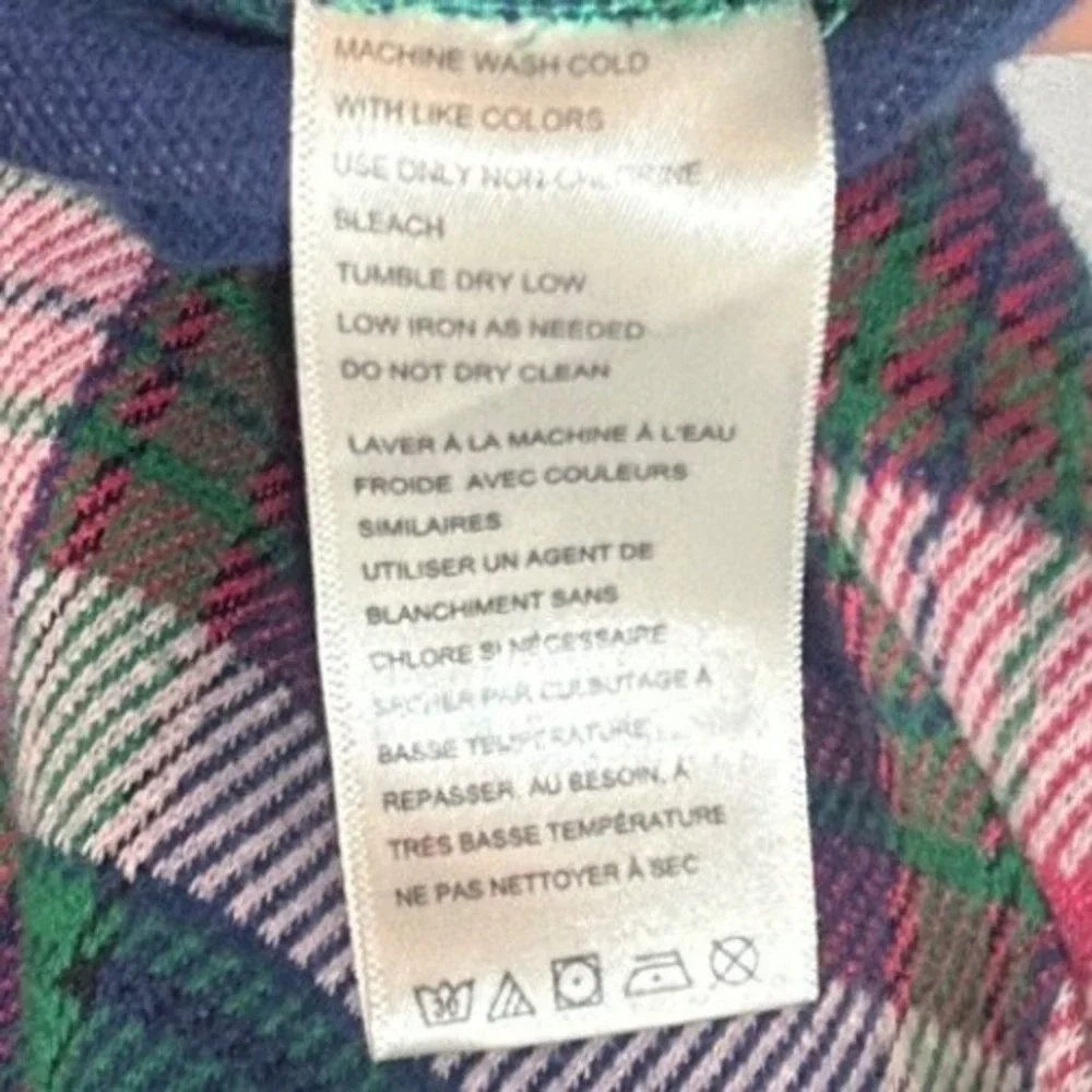 Free People Carven Plaid Mini Dress XS Hearts Pockets Preppy Academia Schoolgirl